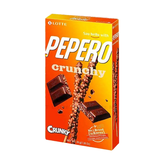 Lotte Pepero Crunchy 39g بيرو كاندي بسكوت 39غم