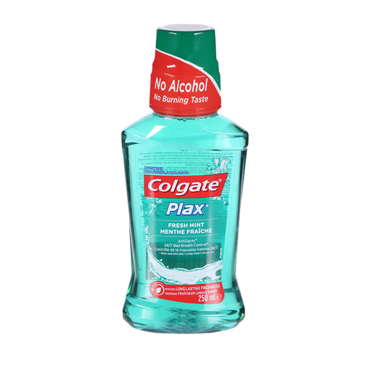 Colgate Plax Fresh Mint mouth wash 250ml كولجيت بلاكس غسول للفم انتعاش النعناع 250 مل