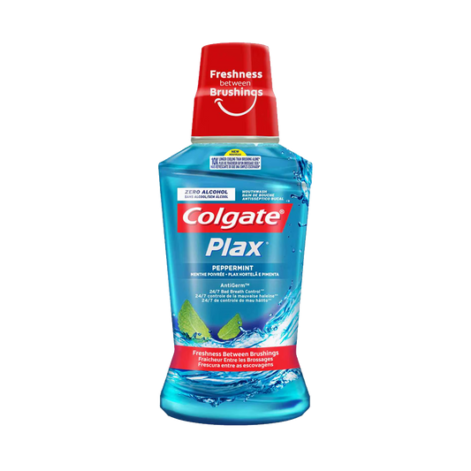 Colgate Plax Peppermint Mouth Wash 250ml كولجيت بلاكس غسول للفم نعناع قوي 250 مل