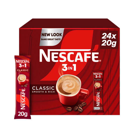 Nescafe Coffee Classic 3in1 20gm نسكافيه قهوة مبيضه 3في20غم