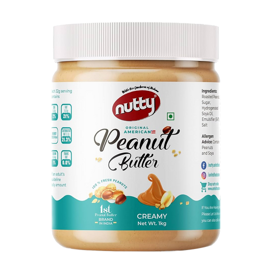 Nutty Peanut Butter 1 Kilo نتي زبدة فول سوداني 1 كيلو