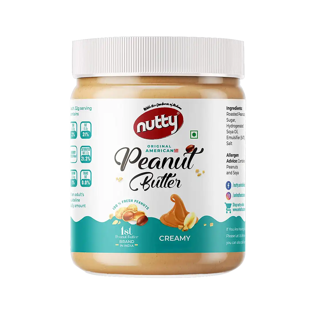 نتي زبدة الفول السوداني ناعمة 510 جرام | Nutty Smooth Peanut Butter 510g