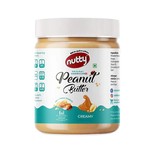 نتي زبدة الفول السوداني ناعمة 510 جرام | Nutty Smooth Peanut Butter 510g