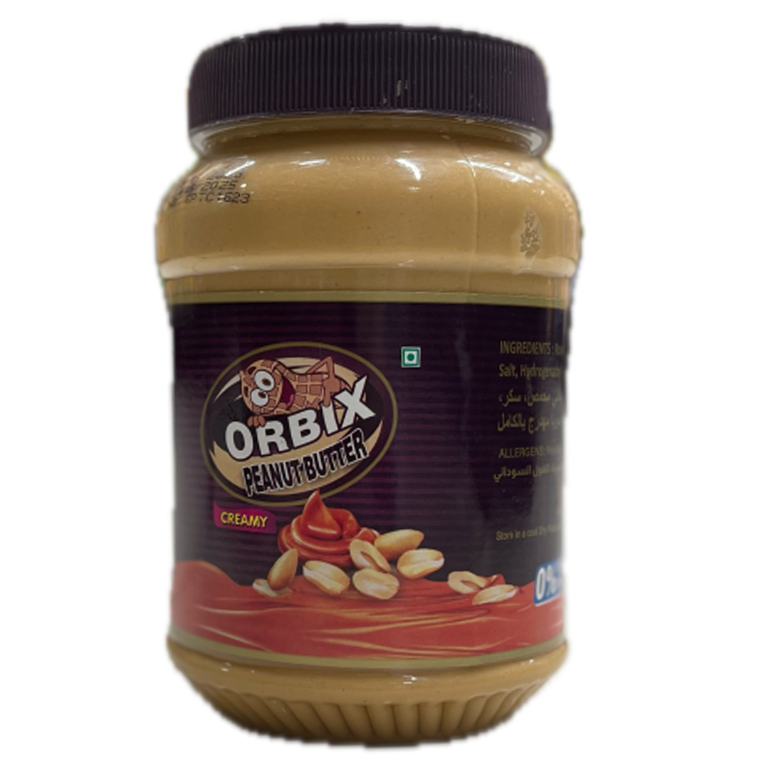 اوربيكس زبدة الفول السوداني 1 كيلو | Orbix Peanut Butter Creamy 1 KG