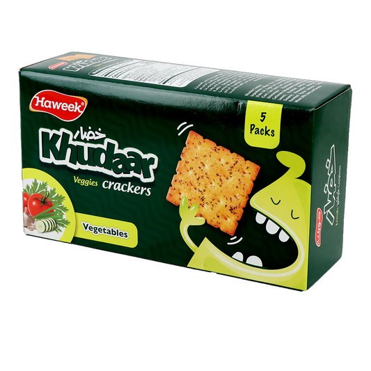 Haweek Khudaar Crackers Vegetables 110g حويك بسكويت خضار 110غ